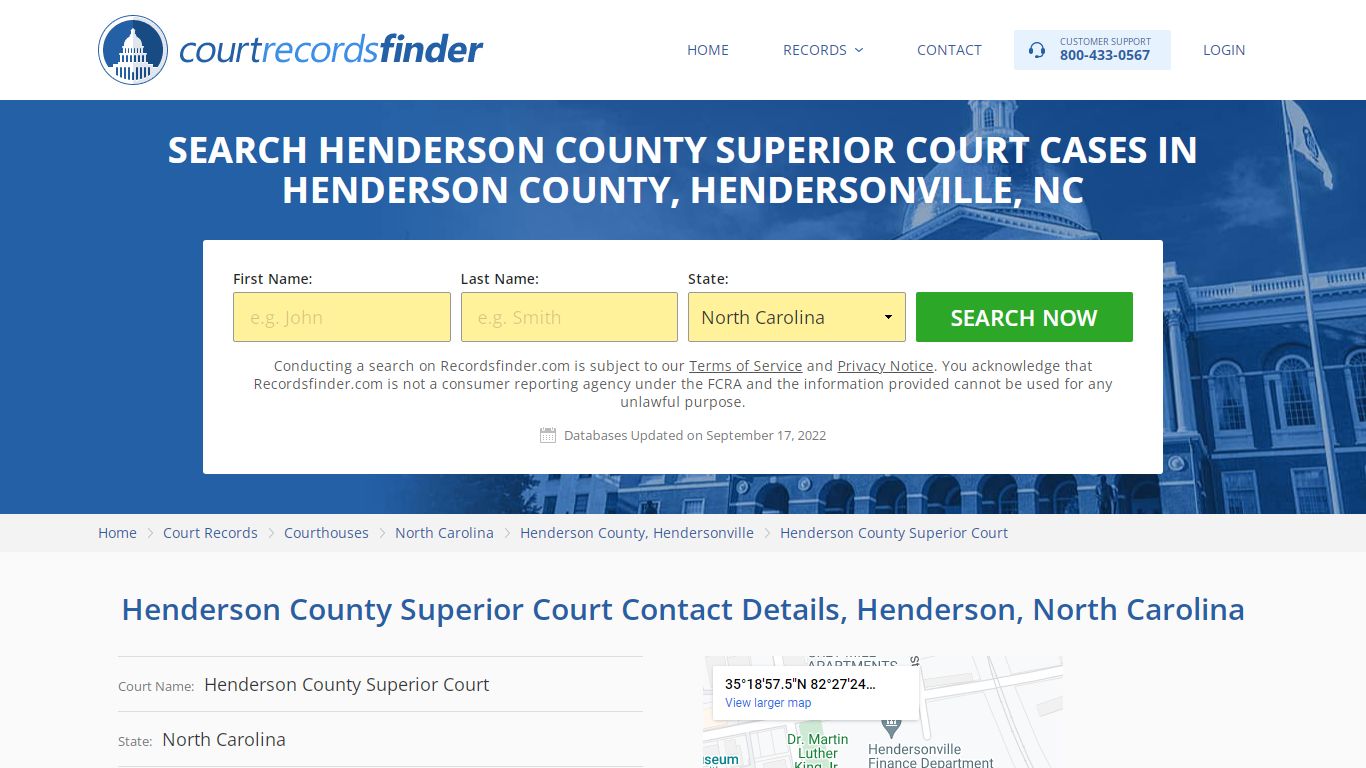 Henderson County Superior Court Case Search - RecordsFinder